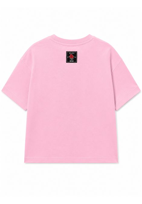 T-shirt con ricamo MSGM KIDS | F6MSJGTH067MS090
